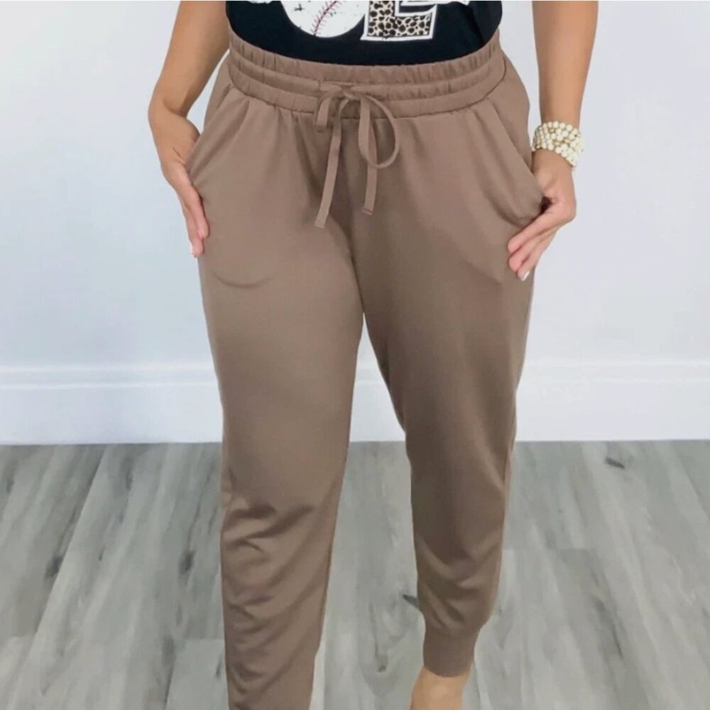 Zenana Carmel Modal Cotton Jogger Plus Size 1X